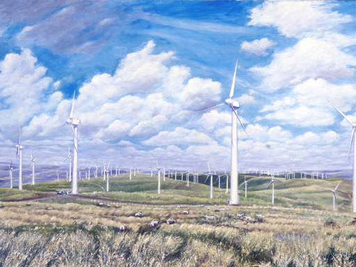 'Renewable Energy', by Phillip Fooks, 1995. from the Science Museum Group Collection