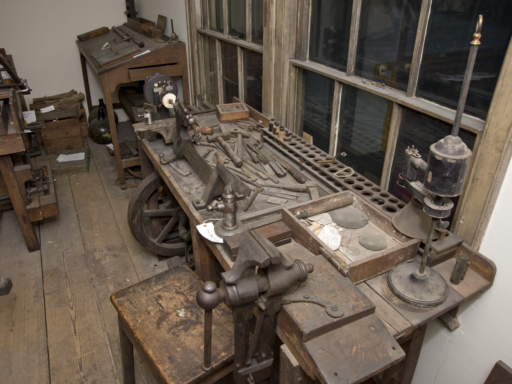 A view inside Watt's Workshop at the Science Museum.