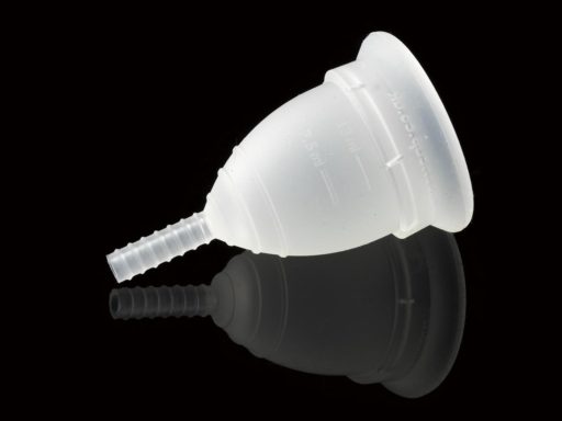 One Mooncup, the reusable menstrual cup