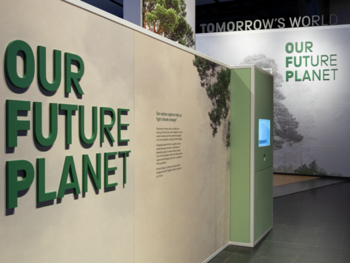 Gallery View of "Our Future Planet" a new exhibition.