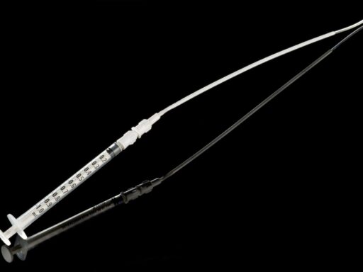 Catheter used in the process of IVF