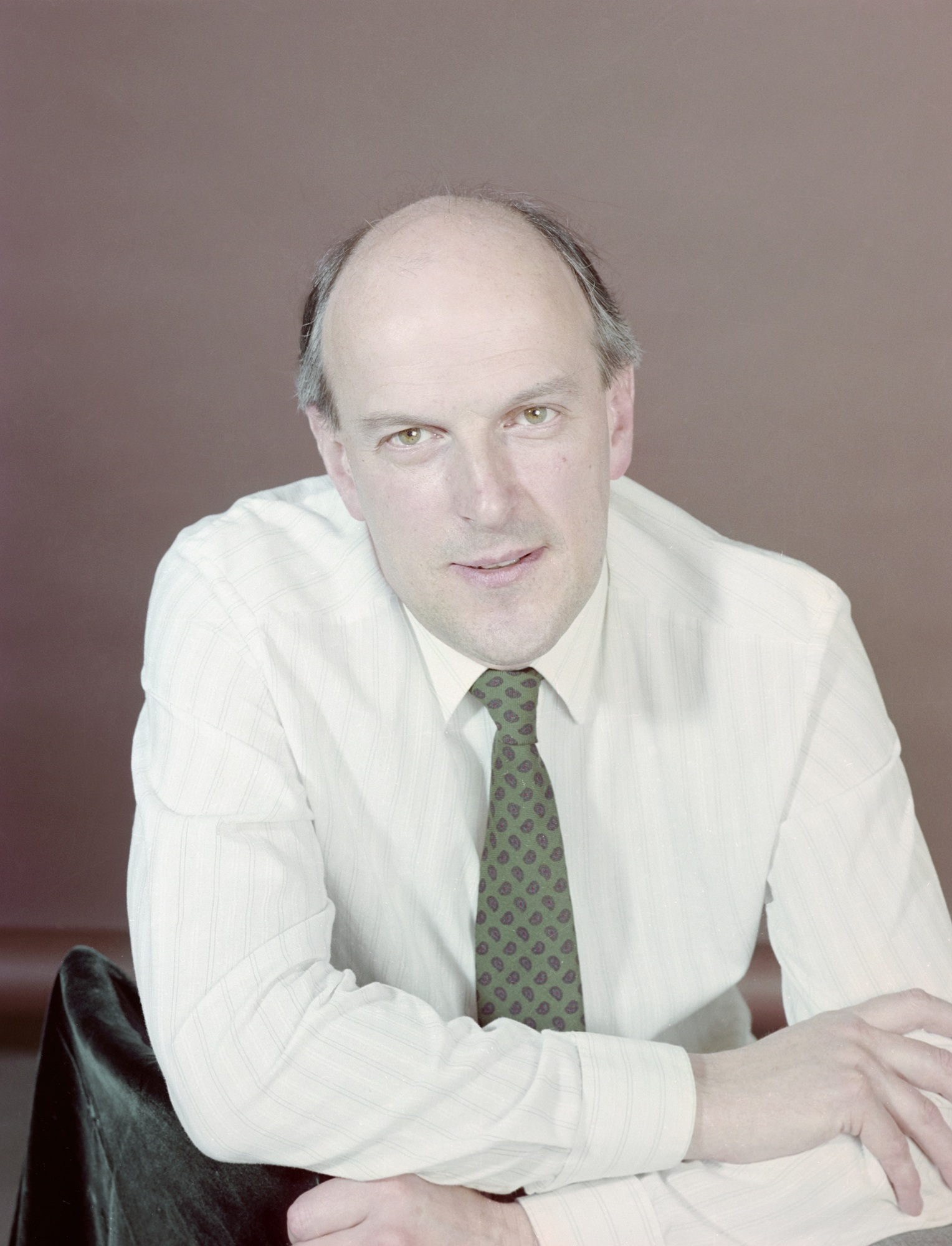 Portrait of Sir Neil Cossons, taken in 1986 as he became Director of the Science Museum.
